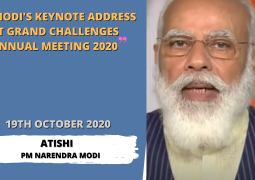 PM Modi’s keynote address at Grand Challenges Annual Meeting 2020